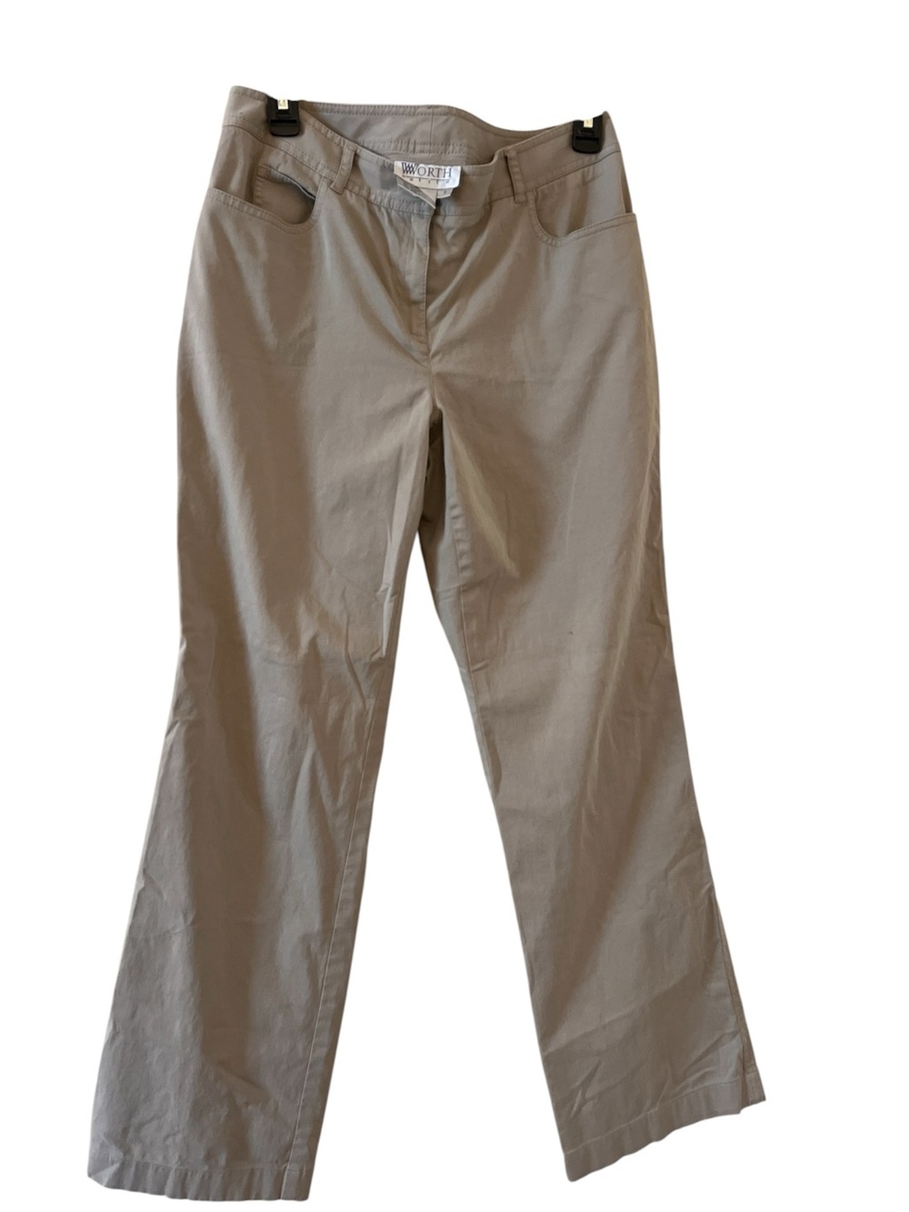 Worth women's chino pants straight-leg size 8 petite